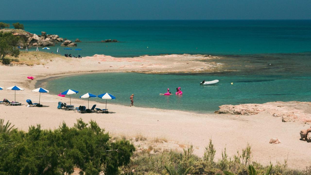 Faros Apartments Xerokampos  Dış mekan fotoğraf