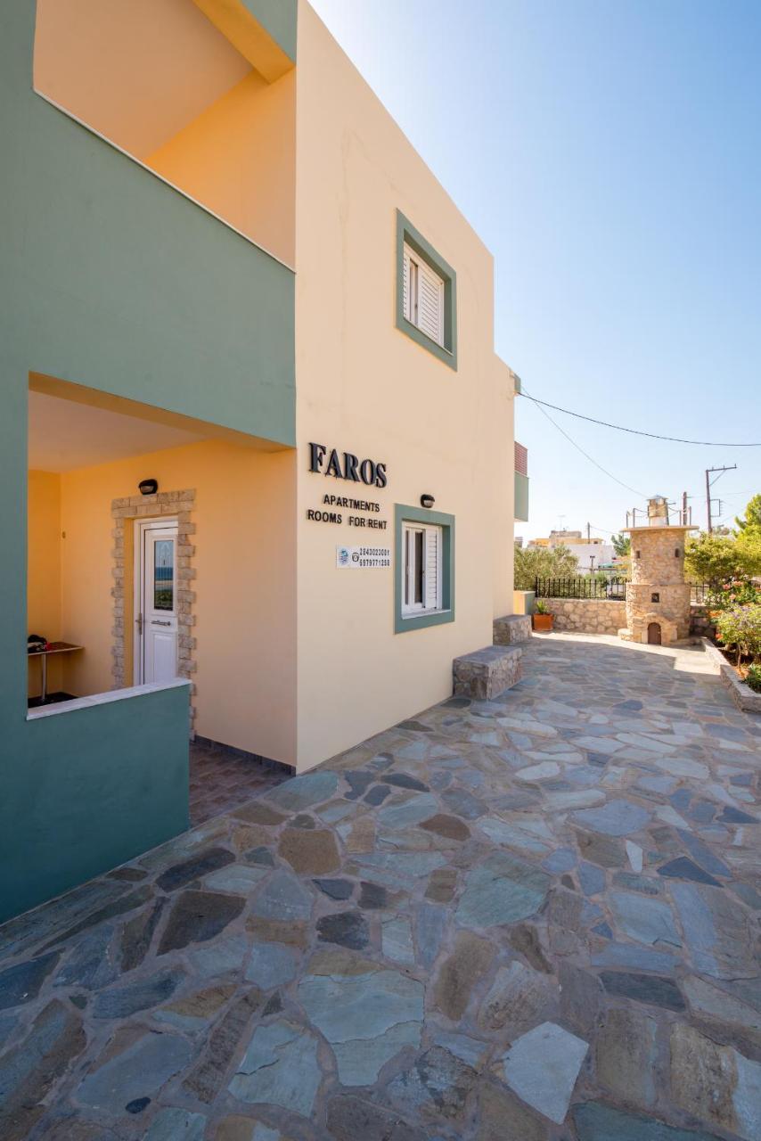 Faros Apartments Xerokampos  Dış mekan fotoğraf