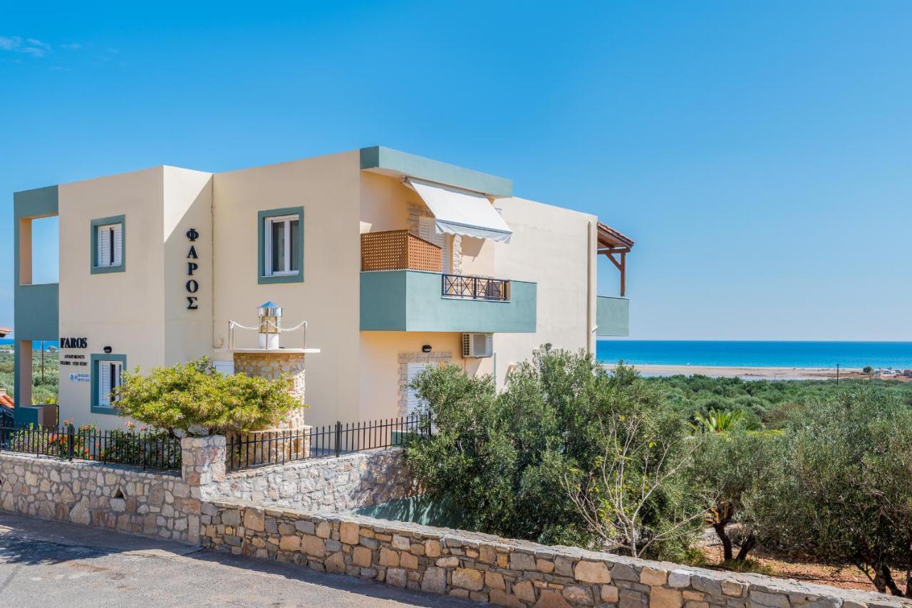 Faros Apartments Xerokampos  Dış mekan fotoğraf