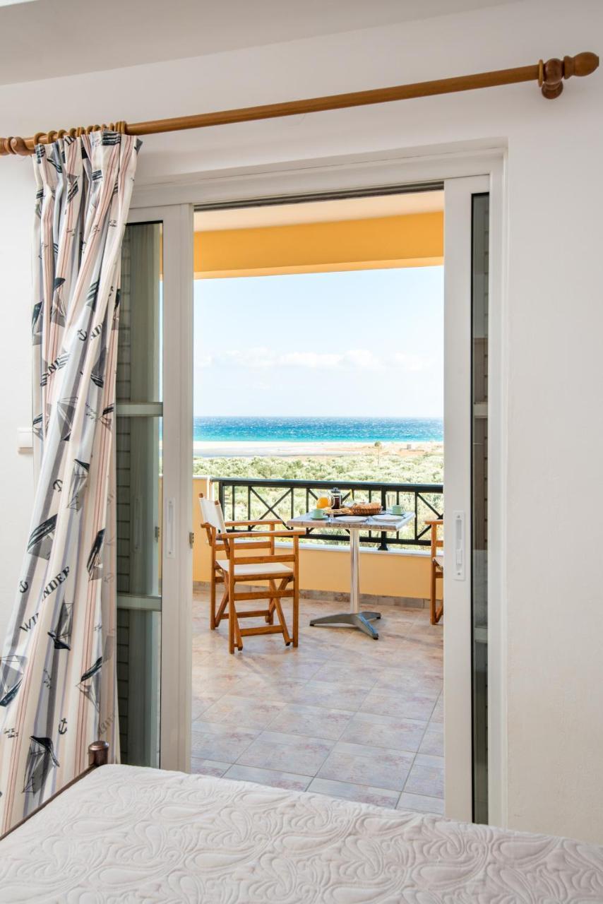 Faros Apartments Xerokampos  Dış mekan fotoğraf